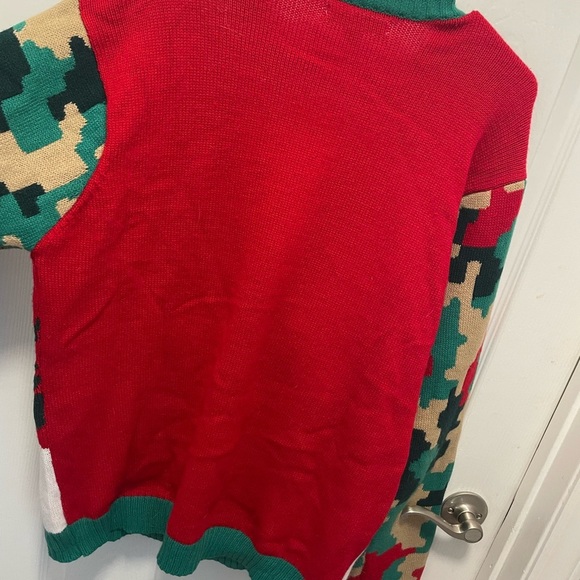 Ugly Christmas sweater light up Celebrate Together with drink holder. - Picture 5 of 5